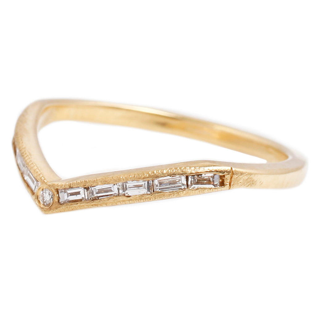 Hazeline Ring - Diamond Baguette