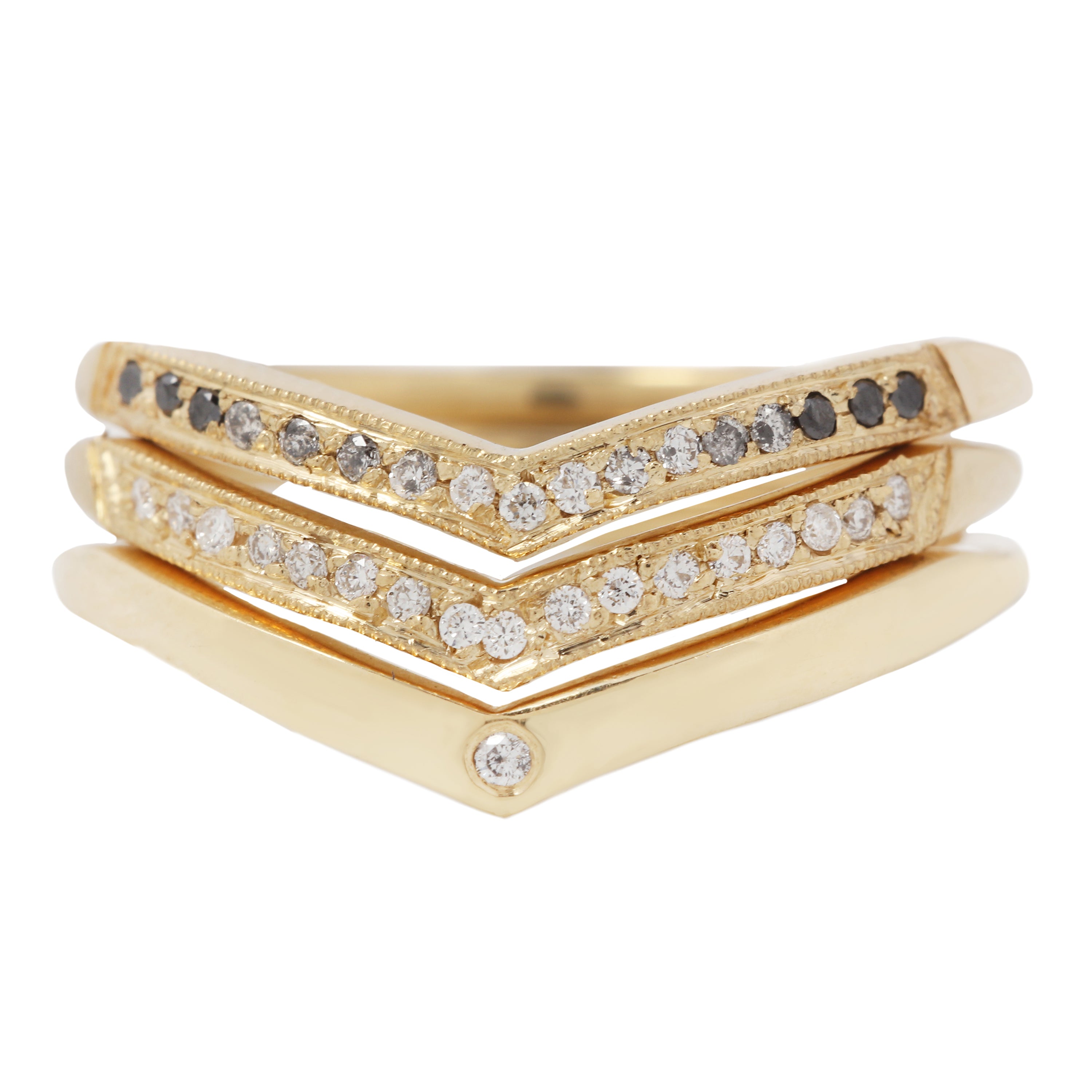 Hazeline Ring - Diamond Point