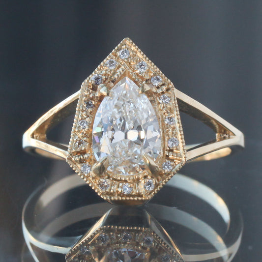 Classic Antique Diamond Phoebe (G VVS2; GIA)