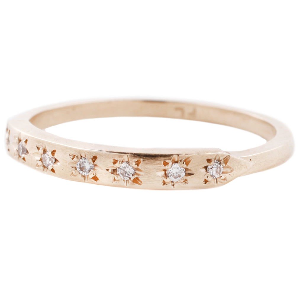 gold diamond wedding ring San Francisco