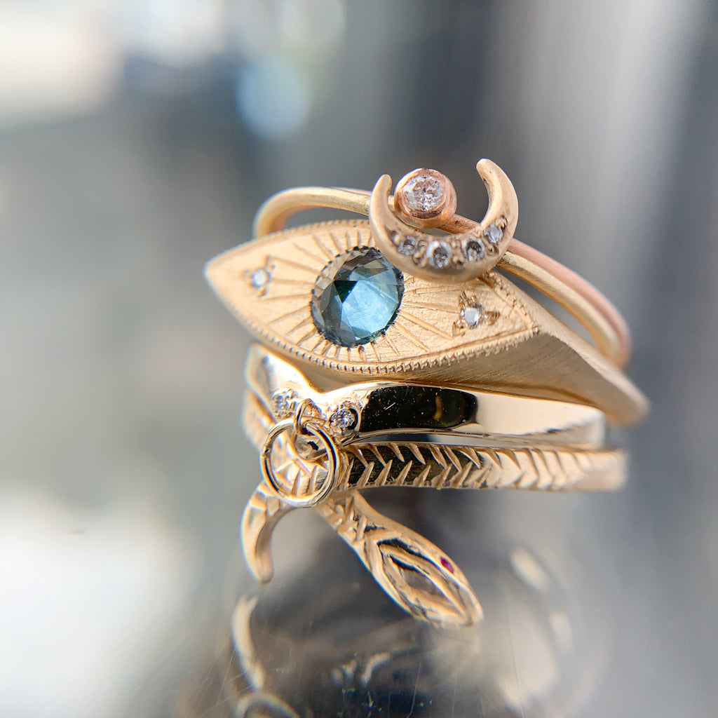 Third Eye Ring - Sapphire