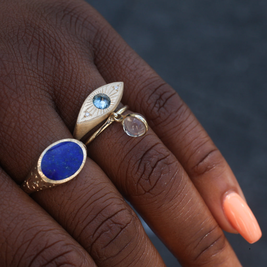 Third Eye Ring - Sapphire