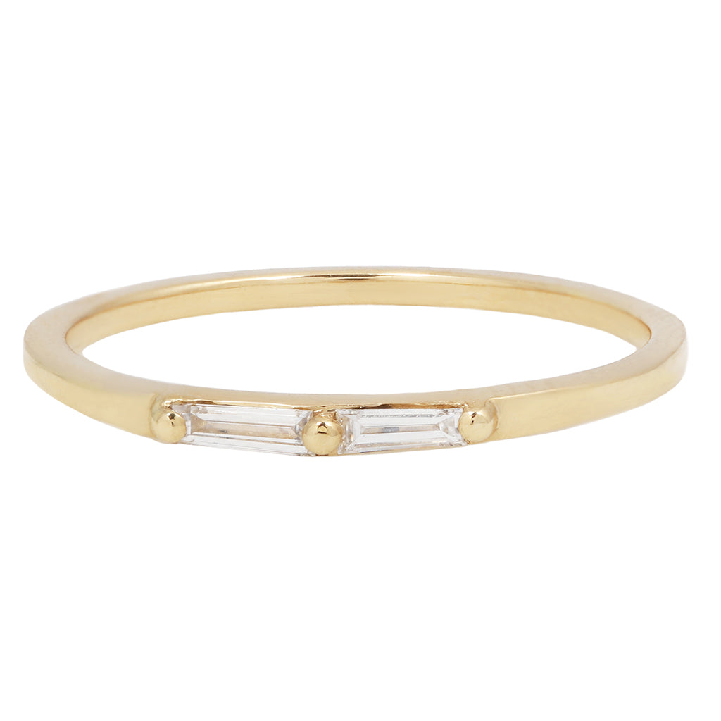 2-Stone Meridian Ring