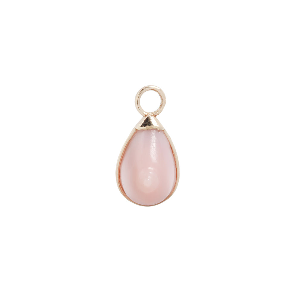 Tiny Pink Opal Boob Charm