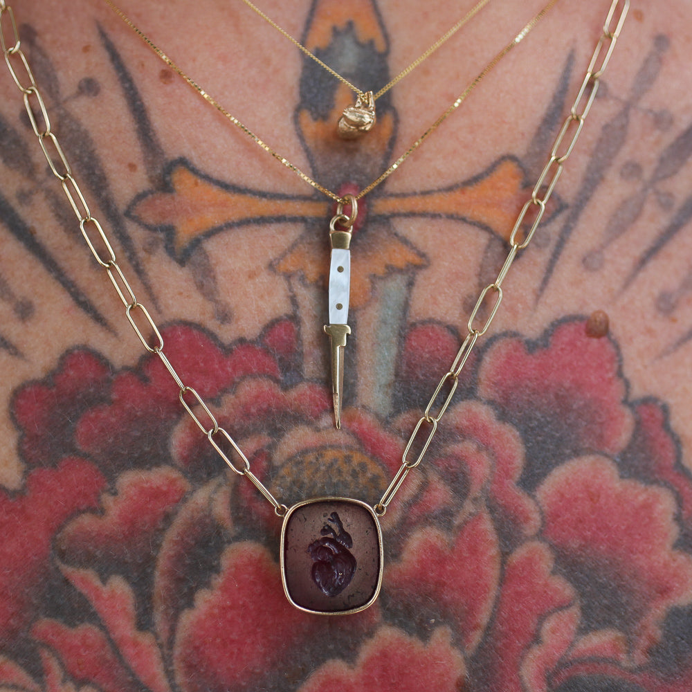 Heart Intaglio Necklace