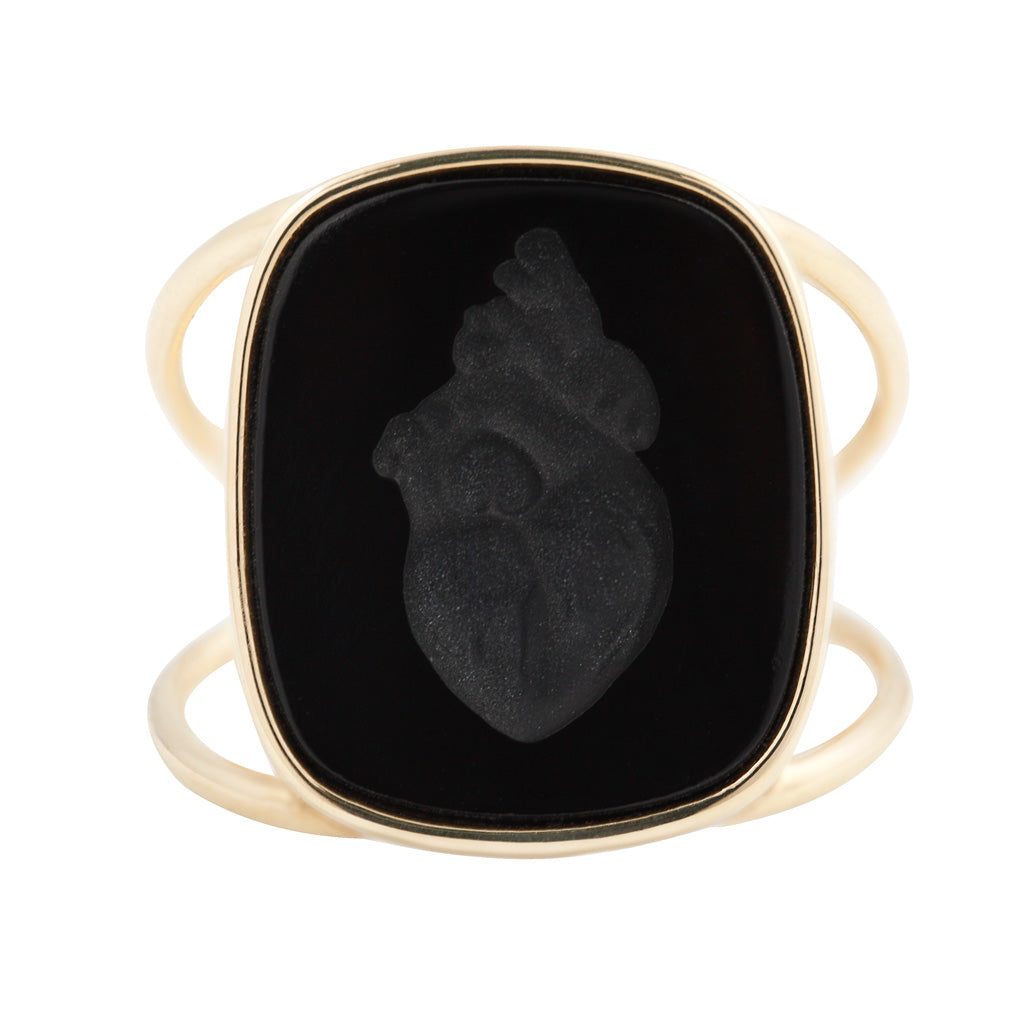 Heart Intaglio Ring