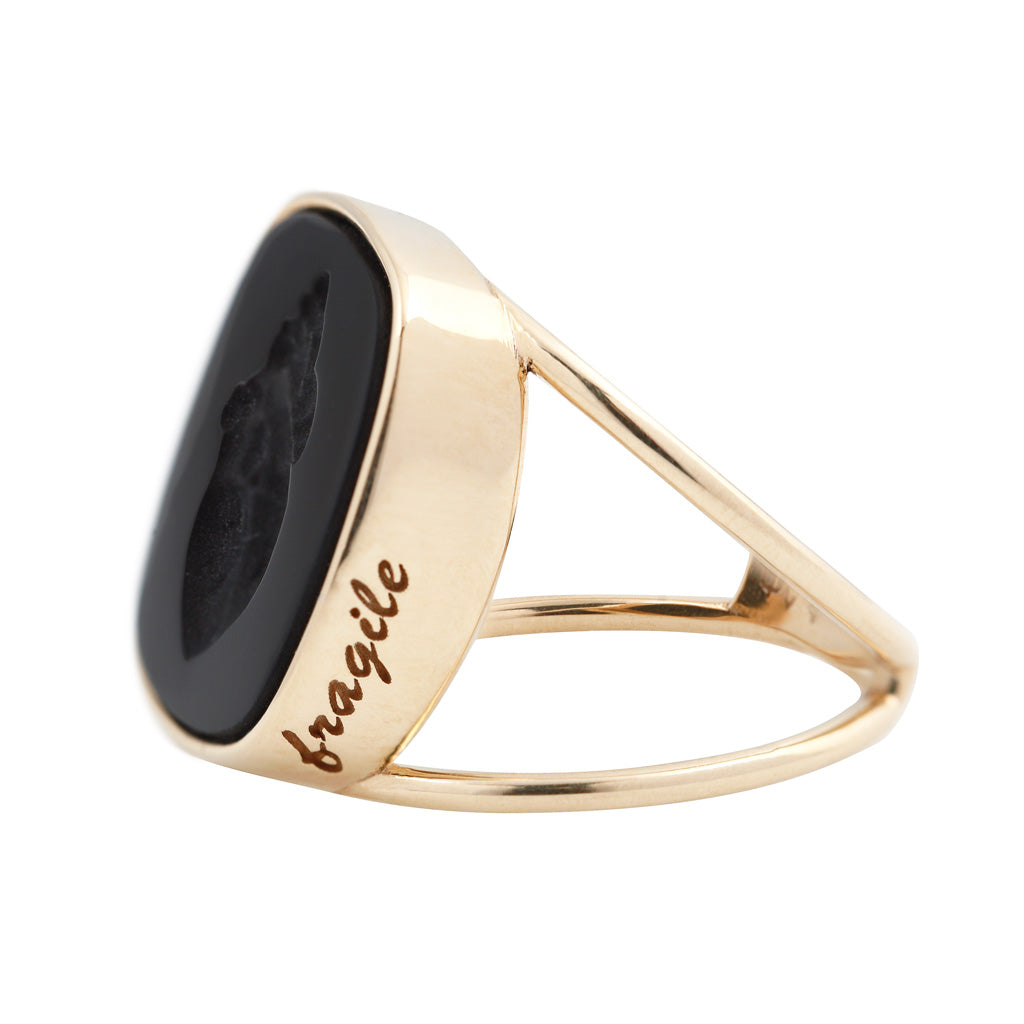 Heart Intaglio Ring