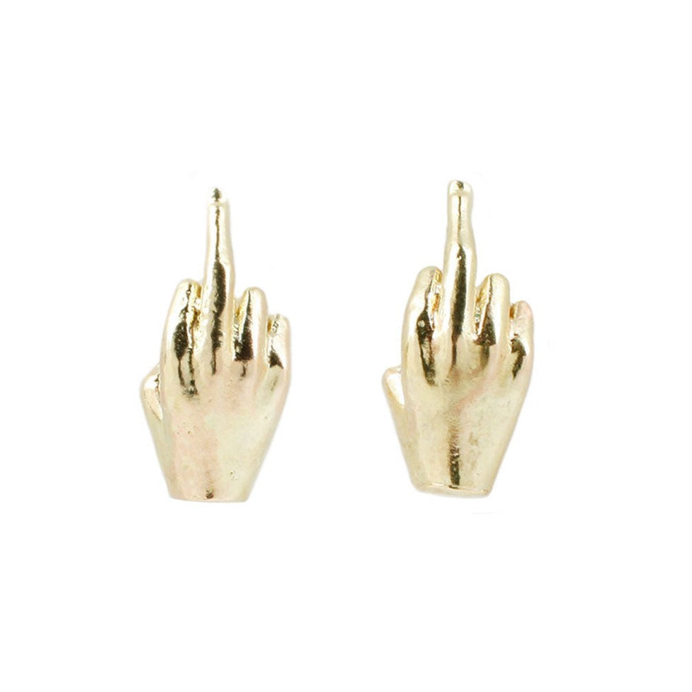 Middle finger studs