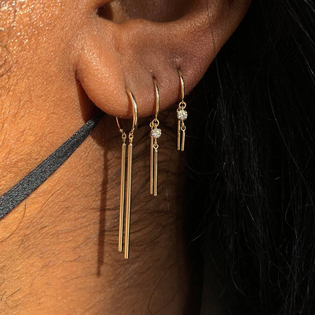 hoop earrings