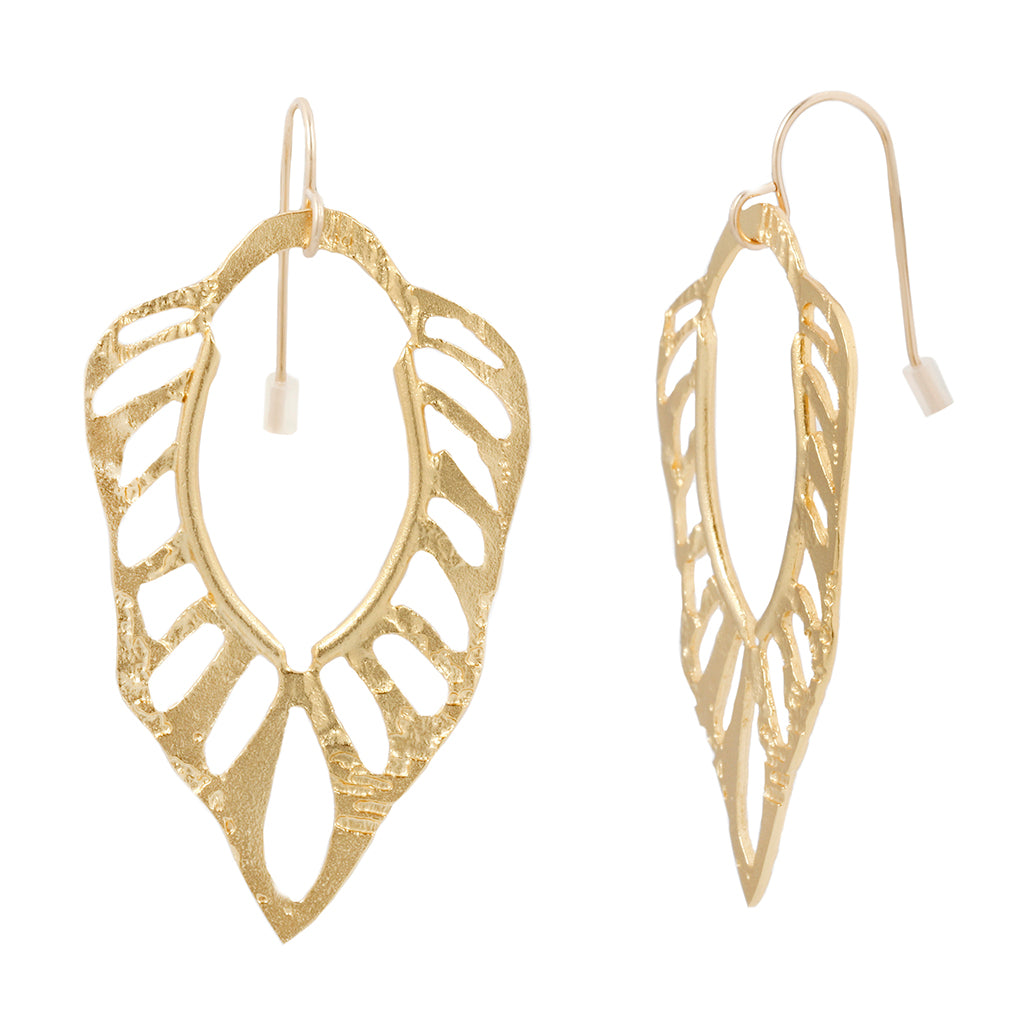 Mane of Gold Earring