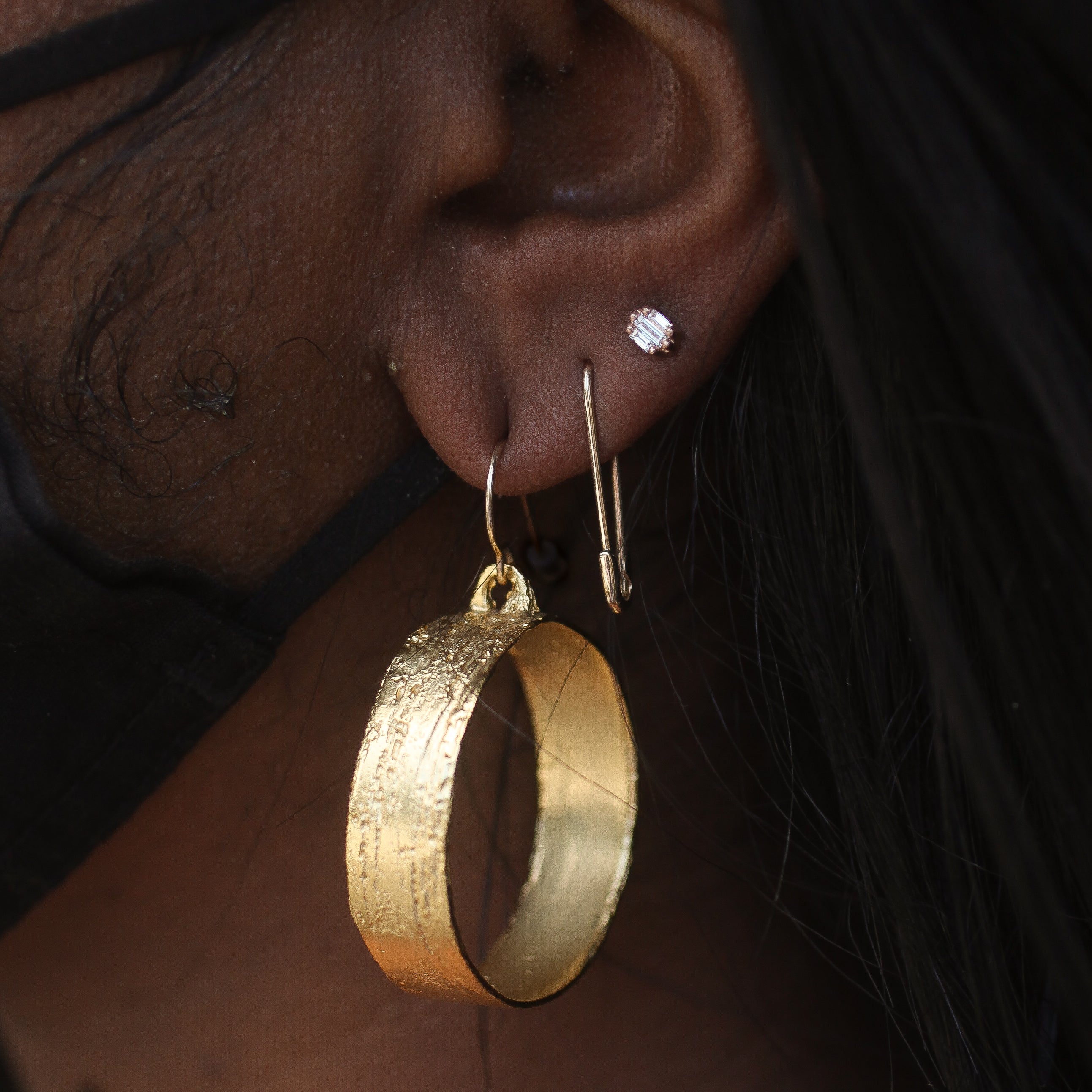 Poetic Hoop Earrings