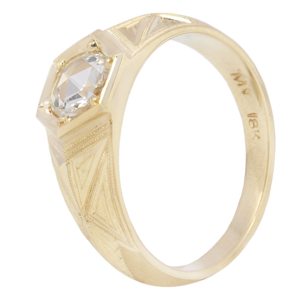 Hex Band Ring