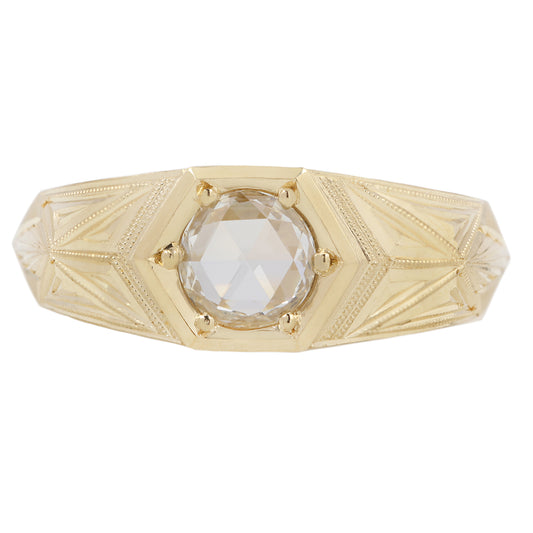Hex Band Ring
