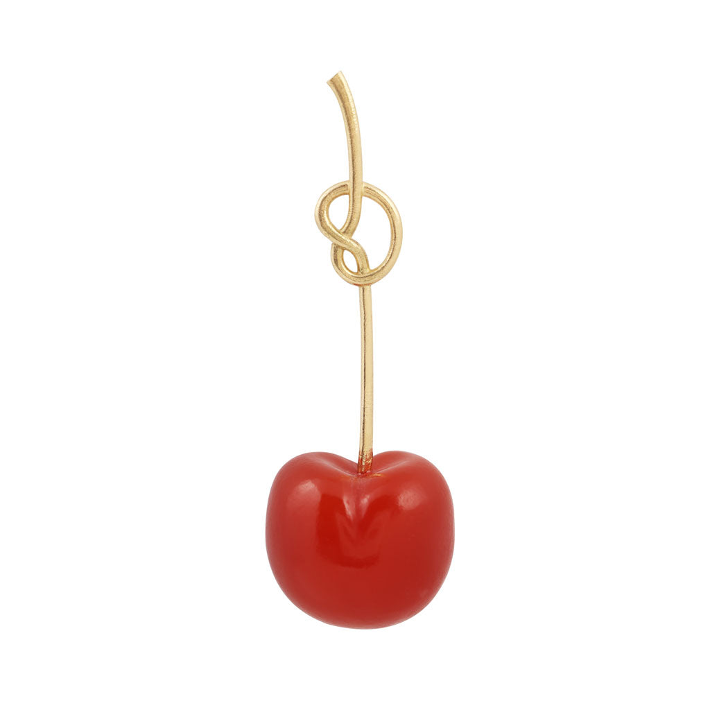 Knotted Cherry Charm