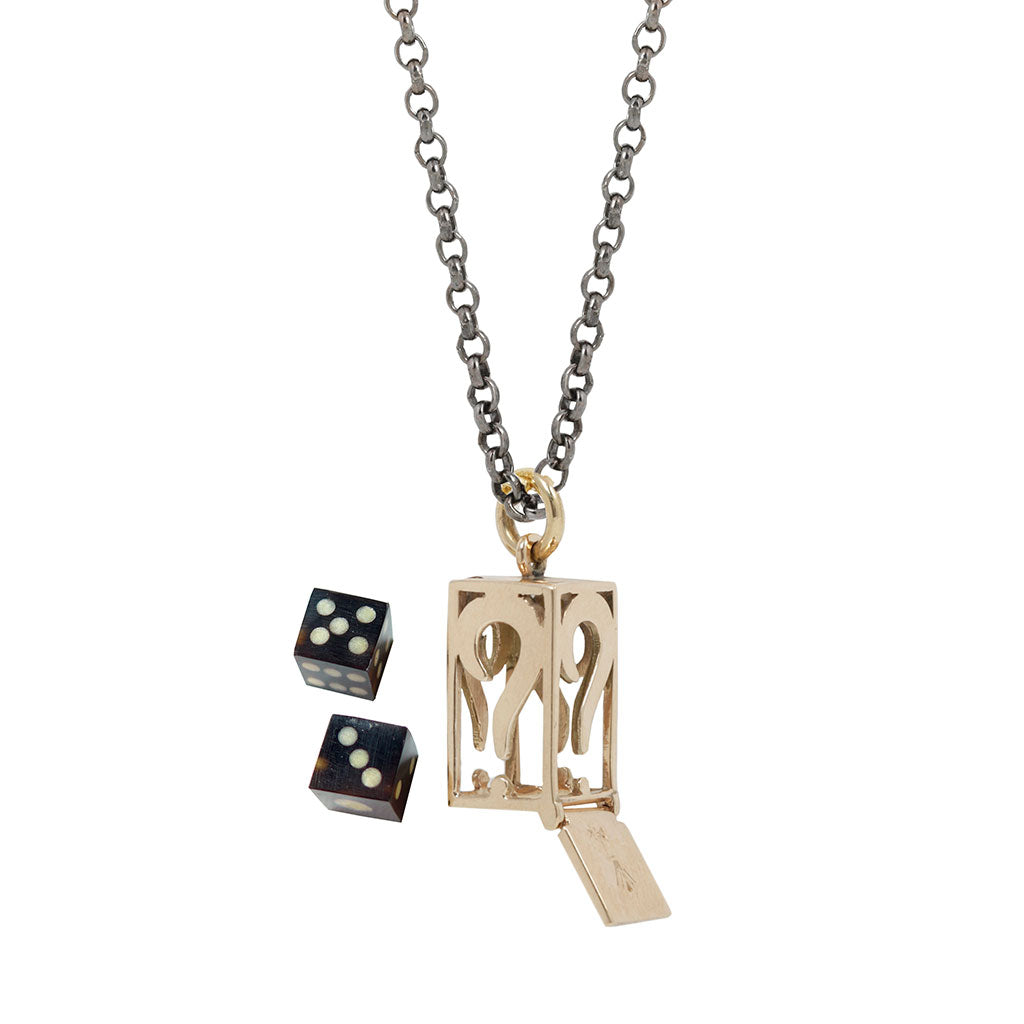The Uncertainty Tie Necklace